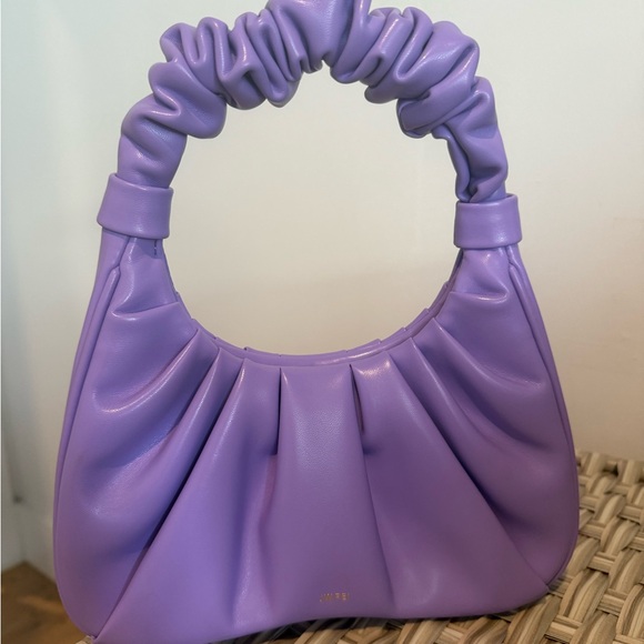 JW PEI Gabbi Ruched Hobo Handbag - Purple - Picture 4 of 4